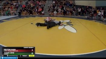 65 lbs Quarterfinal - Cason Zens, Lennox vs Peyton Hugh, Crass Trained Wrestling