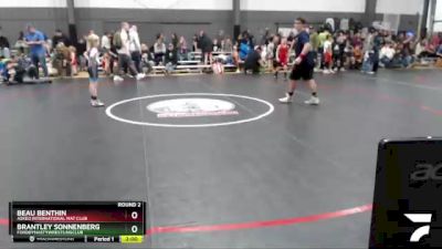 70 lbs Round 2 - Beau Benthin, Askeo International Mat Club vs Brantley Sonnenberg, FordDynastyWrestlingClub