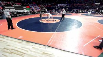 1A 138 lbs Cons. Round 3 - Andrew Alvarado, Woodstock (Marian) vs Mauricio Glass, Lena (L.-Winslow)