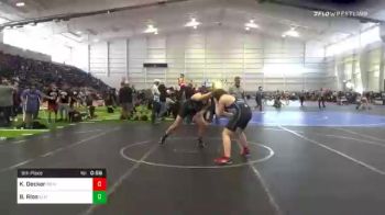 190 lbs 5th Place - Koa Decker, Punisher vs Brock Rios, Elite Force WC