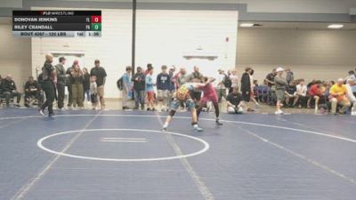 120 lbs Consi Of 16 #1 - Donovan Jenkins, FL vs Riley Crandall, PA