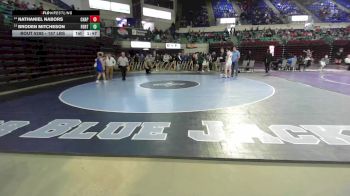 157 lbs Consi Of 8 #2 - Nathaniel Nabors, Chapin vs Broden Mitcheson, Fort Mill