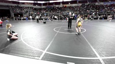 65 lbs Round Of 16 - Kayden Perry, King Select vs Gabriel Tatum, Lion's Den Wrestling Academy