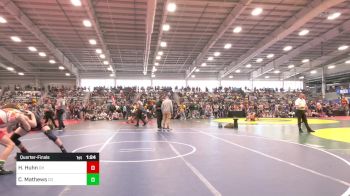 138 lbs Quarterfinal - Holden Huhn, OH vs Chancellor Mathews, CO