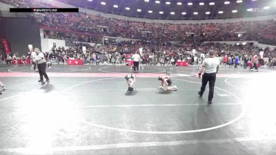 69 lbs Quarterfinal - Callen Laufenberg, New London Youth Wrestling Club vs Hawk Nolden, Pardeeville Boys Club Youth Wrestling