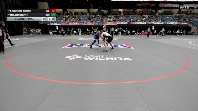 197 lbs Quarterfinal - 5 Gentry Smith, Southeastern vs Omari Smith, Oklahoma City