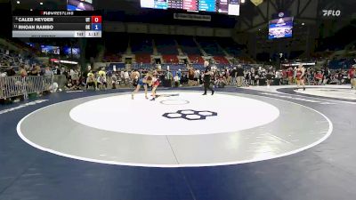 88 lbs Quarters - Caleb Heyder, UT vs Rhoan Rambo, OK
