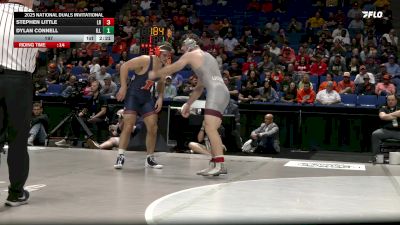 197 lbs Round 1 (16 Team) - Dylan Connell, Illinois vs Stephen Little, Little Rock
