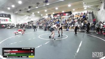 175 lbs Cons. Round 3 - Maxwell Rosen, La Canada vs Wayne Jarvis, Knight