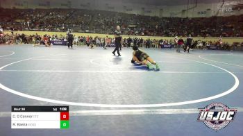 108 lbs Round Of 32 - Cianna O Connor, Comanche Takedown Club vs Reyna Baeza, Woodward Youth Wrestling