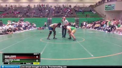 285 lbs Semis & 1st Wb (8 Team) - Sean Jones, West Forsyth vs Preston Clark, Buford