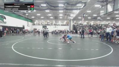 126 lbs Cons. Round 4 - Connor Farmer, Mowest vs Dominic Larson, Thorn Wrestling Club