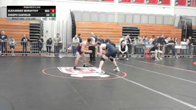 175 lbs Consi Of 8 #2 - Alexander Muravyov, Brookline vs Joseph Karvelis, Xaverian