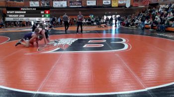 175 lbs 3rd Place Match - Reuger Lenz, North Fremont vs Wyatt Bingham, Oakley