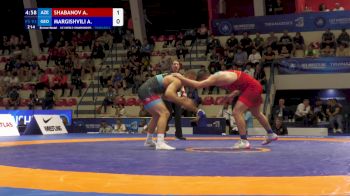 92 kg Final 3-5 - Abduljalil Shabanov, Azerbaijan vs Andro Margishvili, Georgia