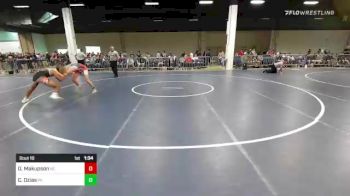 138 lbs Round Of 256 - David Makupson, NC vs Chad Ozias, PA