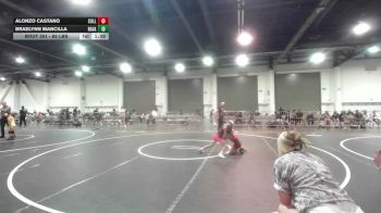 65 lbs Semifinal - Alonzo Castano, College Prep Wr Ac vs Braelynn Mancilla, Ravage WC