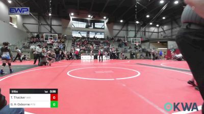 61 lbs Rr Rnd 1 - Tanner Thacker, Van Buren Matdawgs vs Gage Knight-Osborne, Pitbull Wrestling Academy