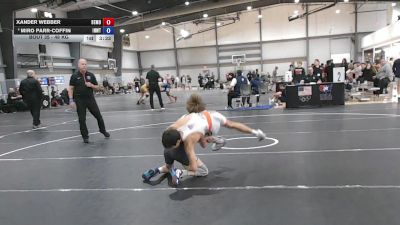 48 kg Quarters - Xander Webber, Beast Mode vs Miro Parr-Coffin, Inland Northwest Wrestling Training Center