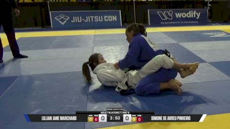 Beatrice Z Jin vs Simone De Abreu Pinheiro 2026 Pan Jiu Jitsu IBJJF Championship