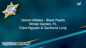Venom Allstars - Black Pearls [2026 L4 Junior - Flex - D2 Day 1] 2026 UCA & UDA All Star Nationals