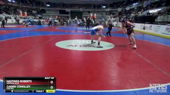 7A 132 lbs Cons. Round 3 - Hastings Roberts, Vestavia Hills vs Caiden Conolley, Chelsea
