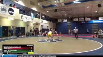 157 lbs Semifinal - Baltazar Gonzalez, American Int`l vs Max Stedeford, Mercyhurst