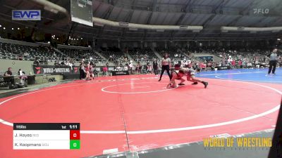 115 lbs Round Of 32 - Jeremiah Hayes, Red Cobra Westling Academy vs Kash Koopmans, Siouxland Wrestling Academy