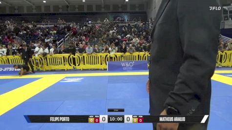 Matheus Araujo vs Felipe Porto 2025 Pan IBJJF Jiu-Jitsu No-Gi Championship