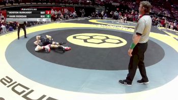 D1-150 lbs Cons. Round 1 - Boston Burkardt, Marysville vs Vann Riordan, Mass. Jackson