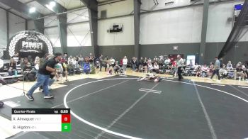 54 lbs Quarterfinal - Xavier Almaguer, Victory Wrestling-Central WA vs Brayson Higdon, No Limits Wrestling Club