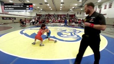 113 lbs Quarterfinal - Matthew Murschell Jr., Seagull Wrestling Club vs Jack Beech, Centurion