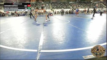 112 lbs Consi Of 16 #2 - Giovanni Barteau, Duncan Demon Wrestling vs Milton Hernandez, Clinton Youth Wrestling