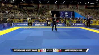 Ana Beatriz Santos Silva vs Gisele Constante Menezes Tavares 2025 Pan Jiu Jitsu IBJJF Championship
