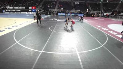 165 lbs Champ. Round 1 - Jansen Derzanovich, Chenango Forks vs Kiani Fauntleroy, Bellport