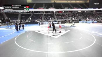 107 lbs Cons. Round 2 - Kyrsten Yadlosky, Windsor-4 vs Lily Gullo, Horseheads-4