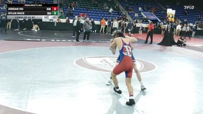 113 lbs Consi Of 32 #2 - Jordan Ho, Burlington vs Sylas Race, Mt. Anthony Union
