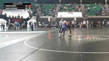 5A 215 lbs Quarterfinal - Allen Thrower, Lincoln vs Jordan Mertz, Springville
