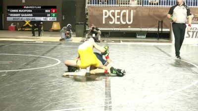 125 lbs Consi Of 8 #2 - Chris Nucifora, Bucknell vs Robert Sagaris, LIU