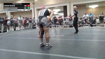 132 lbs Consi Of 64 #1 - Mason Wilson, Threshold WC vs Damian Chitwood, DTC Wrestling