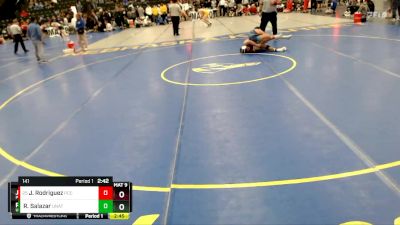 141 lbs Cons. Semi - Justin Rodriguez, Pratt Community College vs Ramon Salazar, Unattached