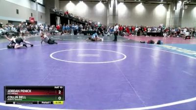 132B Cons. Round 2 - Jordan Penick, Hillsboro vs Collin Bell, North DeSoto