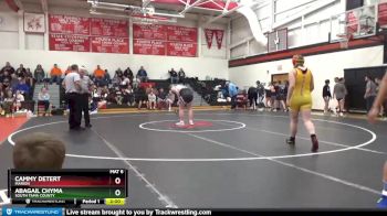 170 B Quarterfinal - Cammy Detert, Marion vs Abagail Chyma, South Tama County