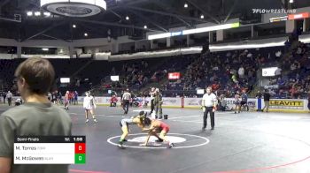 106 lbs Semifinal - Mikey Torres, Toppenish vs Marc Anthony McGowen, Blair Academy