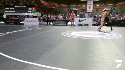 Cons. Round 2 - Luke Jelus, Etiwanda High School Wrestling vs Kai Yi-Berg, Mad Dawg Wrestling Club