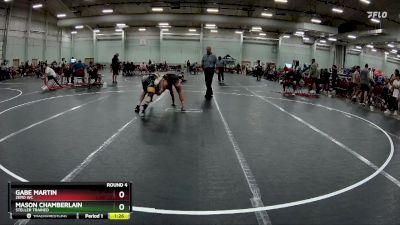 180 lbs Round 4 - Mason Chamberlain, Steller Trained vs Gabe Martin, Zero Wc