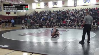 138 lbs 3rd Place Match - Cain Rodgers, North Fayette Valley vs Sawyer Wieland, Independence