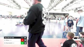 81 lbs Rr Rnd 7 - Reid Miles, Team NJ X Ruthless vs Matt Murschell, Seagull Wrestling Club