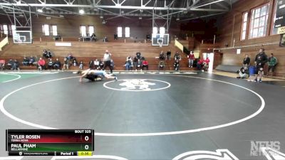 150 lbs Cons. Round 1 - Tyler Rosen, Terra Nova vs Paul Pham, Bellarmine