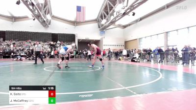 184-H lbs Round Of 64 - Kenneth Saito, GPS Wrestling Club vs Jack McCaffrey, Este Built